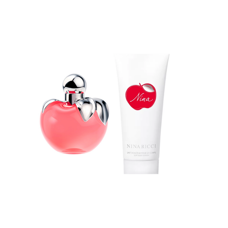 Nina Ricci EDT 80 ML + Body Lotion 200 ML