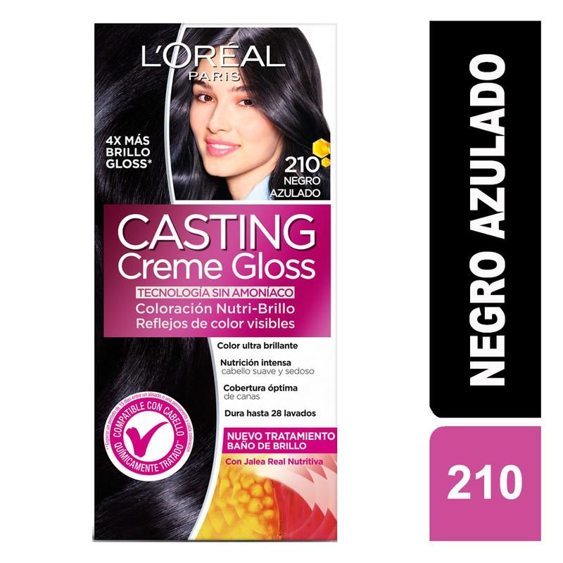 Tinte Casting Creme Gloss 210 Negro Azulado Jalea Real