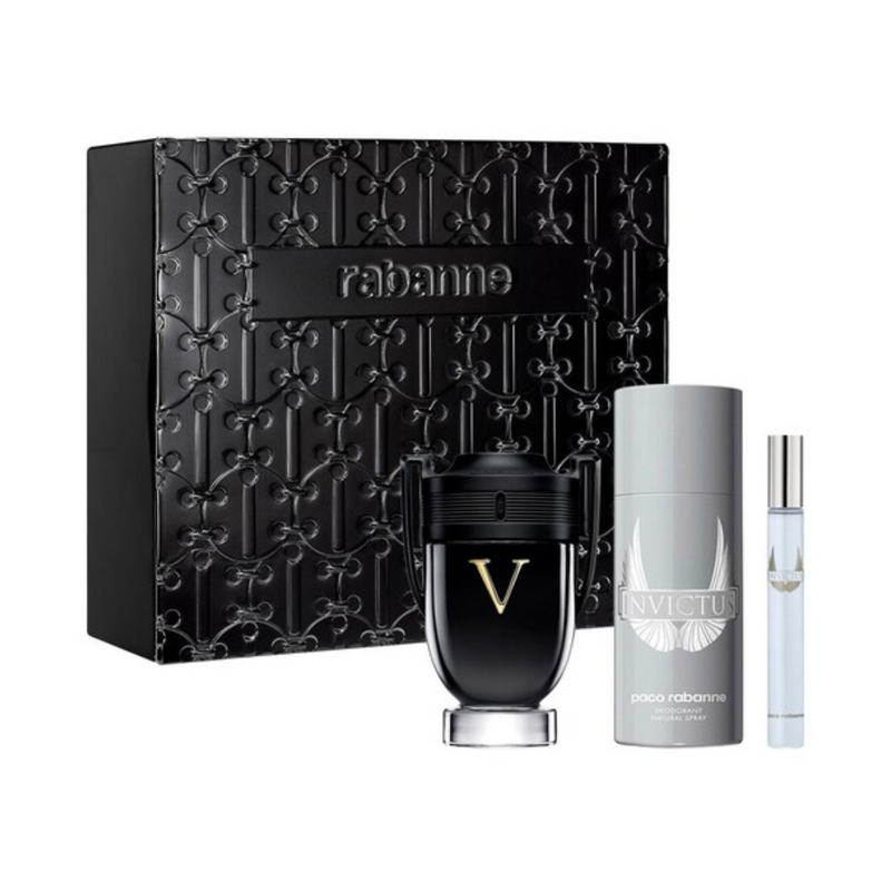 Paco Rabanne Invictus Victory EDP Extreme 100 ml + Deo 150 ml + Mini 10 ml