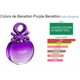 Benetton Colors Purple Edt 80ml Mujer