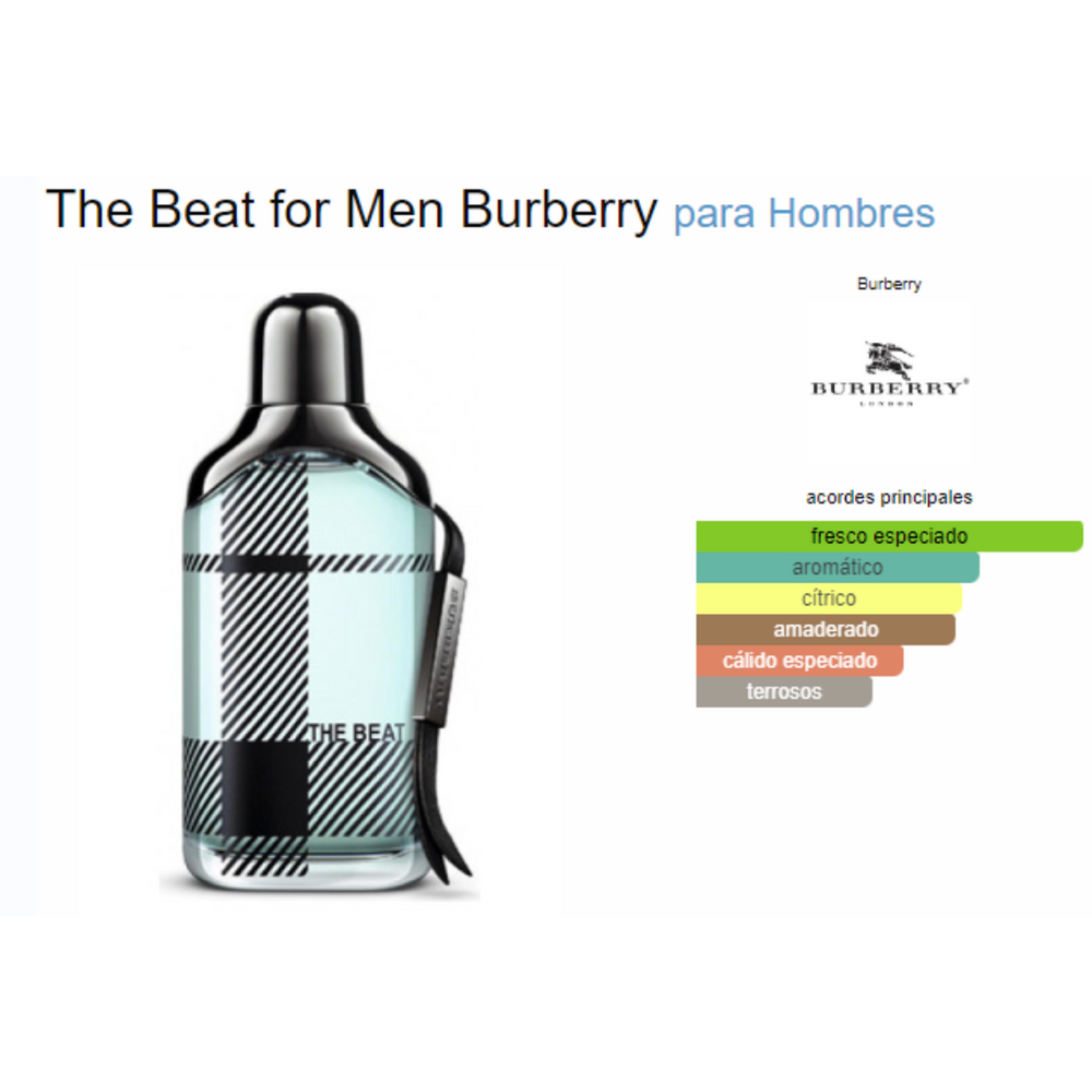 Burberry the beat hombre store