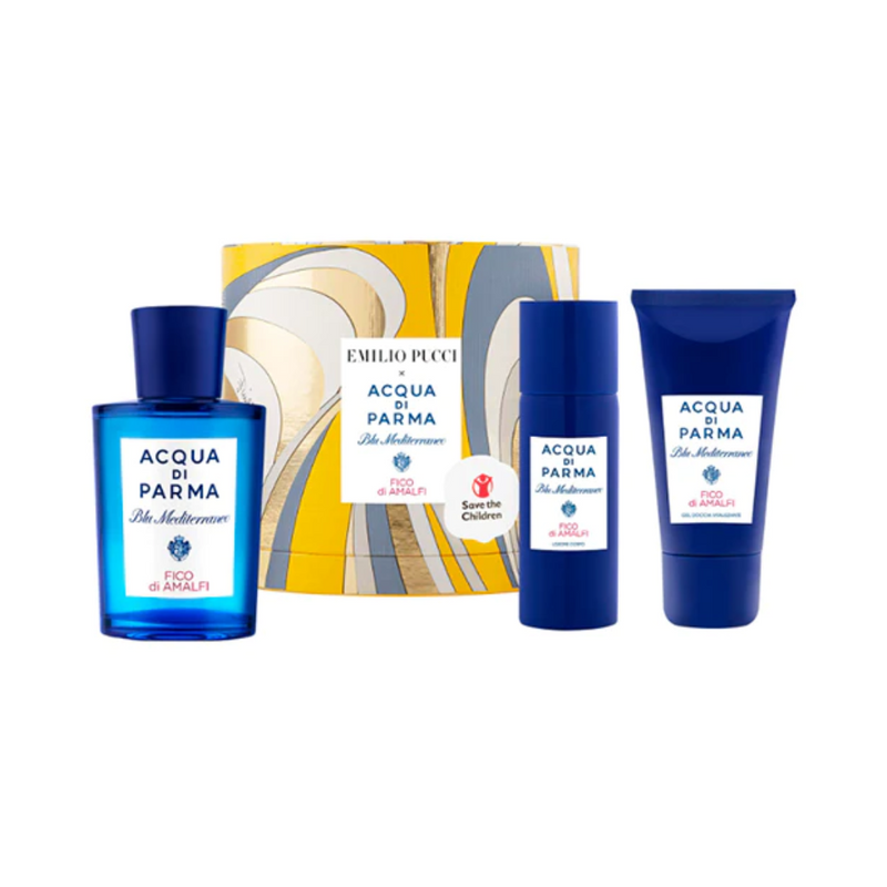 Set Acqua Di Parma Blu Mediterraneo Fico Di Amalfi EDT 75 ml + BL