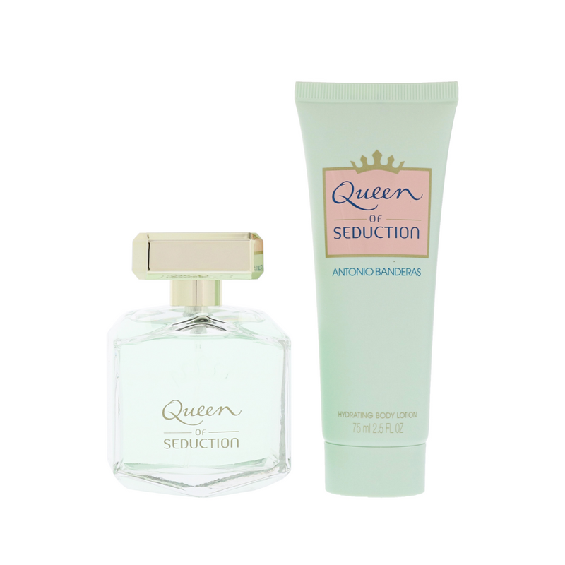 Set Antonio Banderas Queen Of Seduction EDT 50 ML + Body Lotion 75 ML Mujer