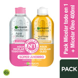 Garnier Pack Linea Micelar Todo en Uno + Oleo