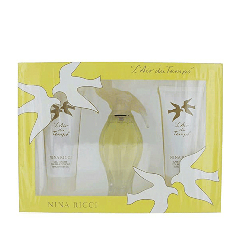 L´Air Du Temps Nina Estuche 100ML EDT + Gel de baño + Body L