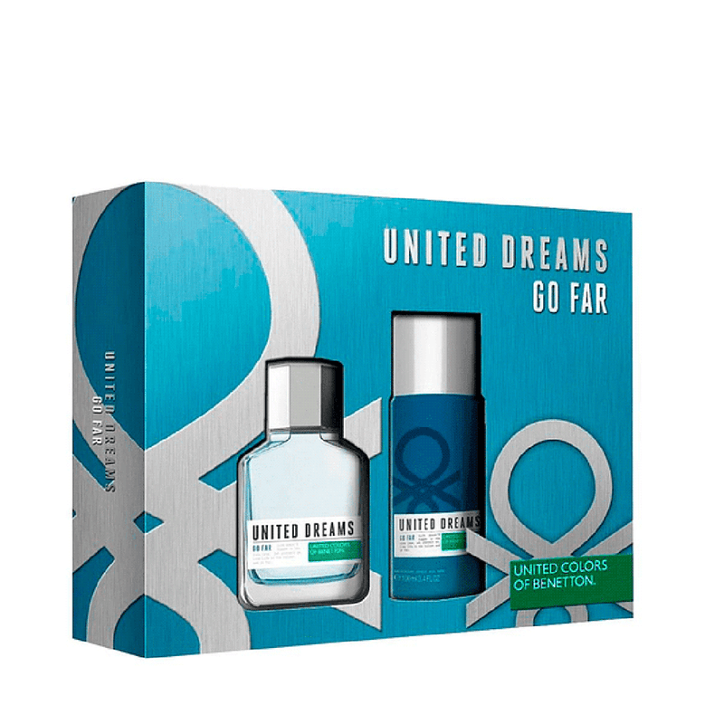 United Dreams Go Far Estuche 100ML EDT + Desodorante 150ML H