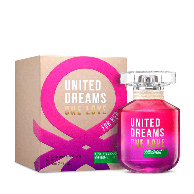 United Dreams One Love 80ML EDT Mujer Benetton