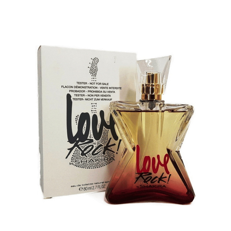 Love Rock Tester Edt 80ml Mujer