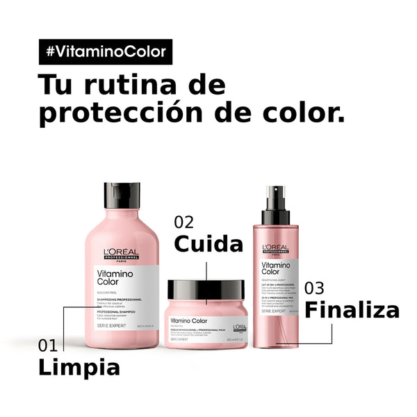 Máscara Serie Expert  Vitamino Color 250 ml Loreal Pro